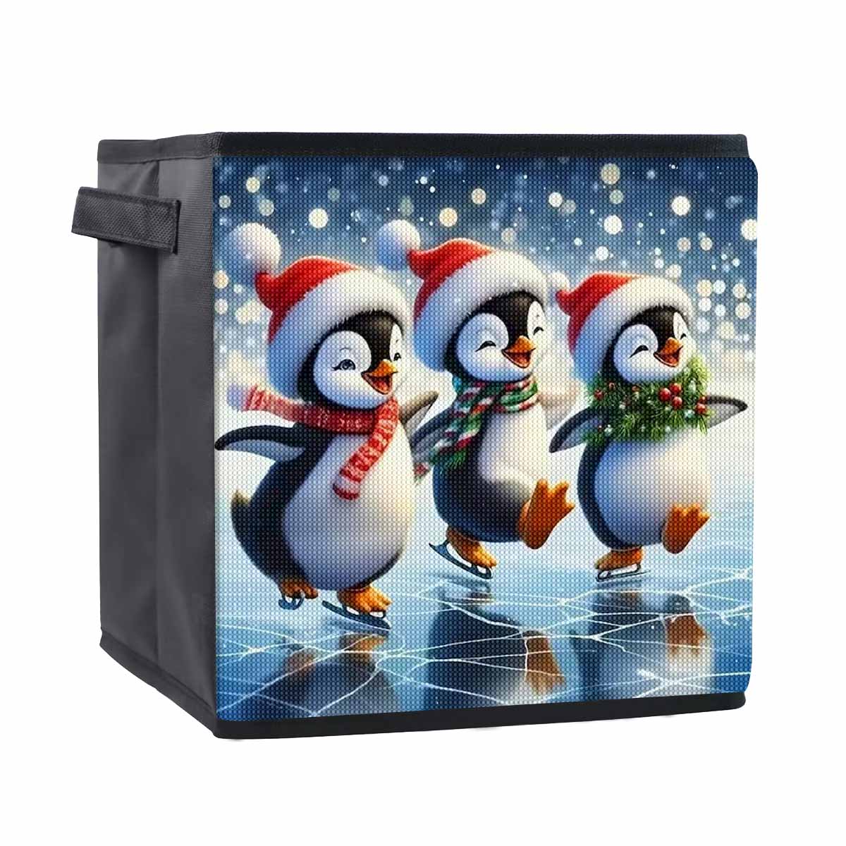 

Три Милых Пингвина 5D Алмазная Живопись Корзина для Хранения Полная Круглая Выкладка Мозаика Алмазная Вышивка Наборы для Вышивания Крестом Домашний Декор Домашний Декор 25cmx25cm