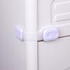 4/8pcs Child Safety Strap Locks Baby Locks for Cabinets and Drawers Toilet Fridge&More Adhesive Pads No Installation Required