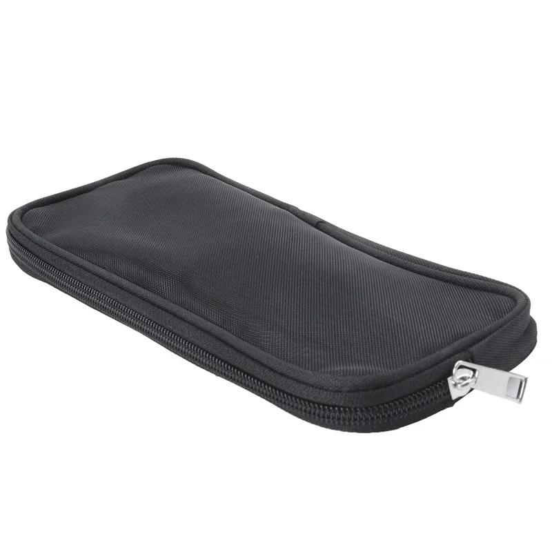 Trousse de voyage pour pinceaux de maquillage Organisateur de sac à cosmétiques et articles de toilette pour hommes et femmes Outils de beauté Pochette en maille Dopp Kit Rangement pour le lavage et accessoires
