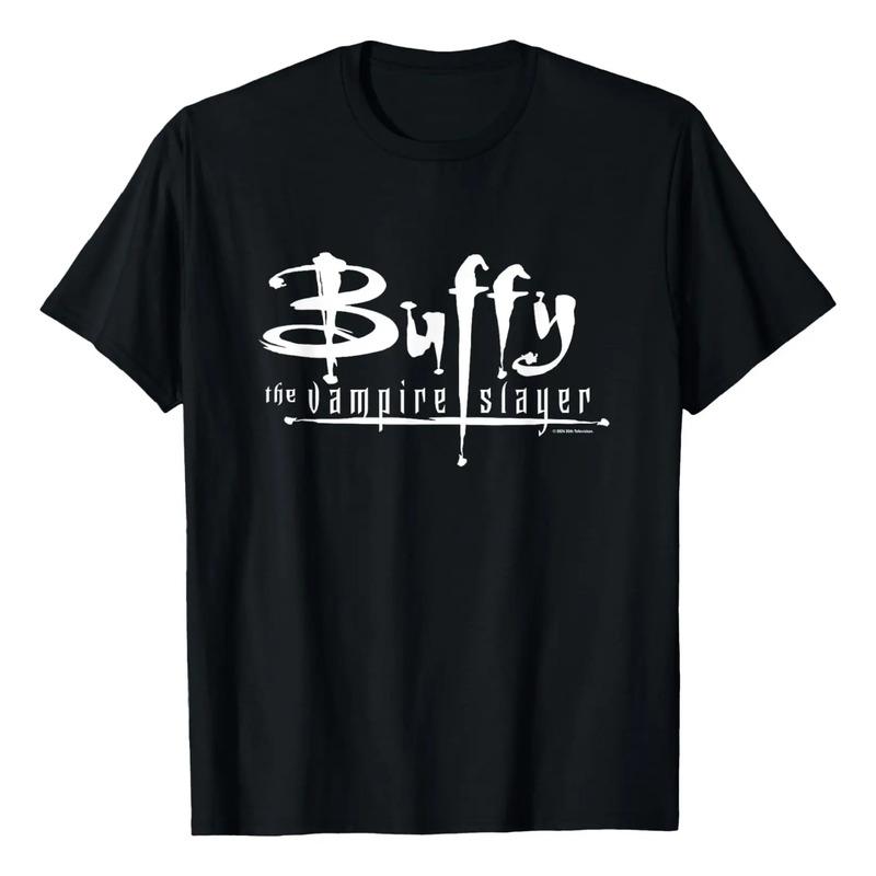 Camiseta Con Texto Blanco De Buffy The Vampire Slayer Classi S