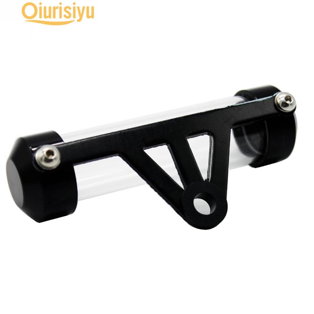 Universal Motorcycle Tax Receipt Paper License Plate Tube Holder Motorcycle Motorbike Secure Tax Disc Tube Cylindrical Holder Fe Waterproof black