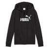 Ess No 1 Logo Women's Zip-up Hoodie Fleece Black