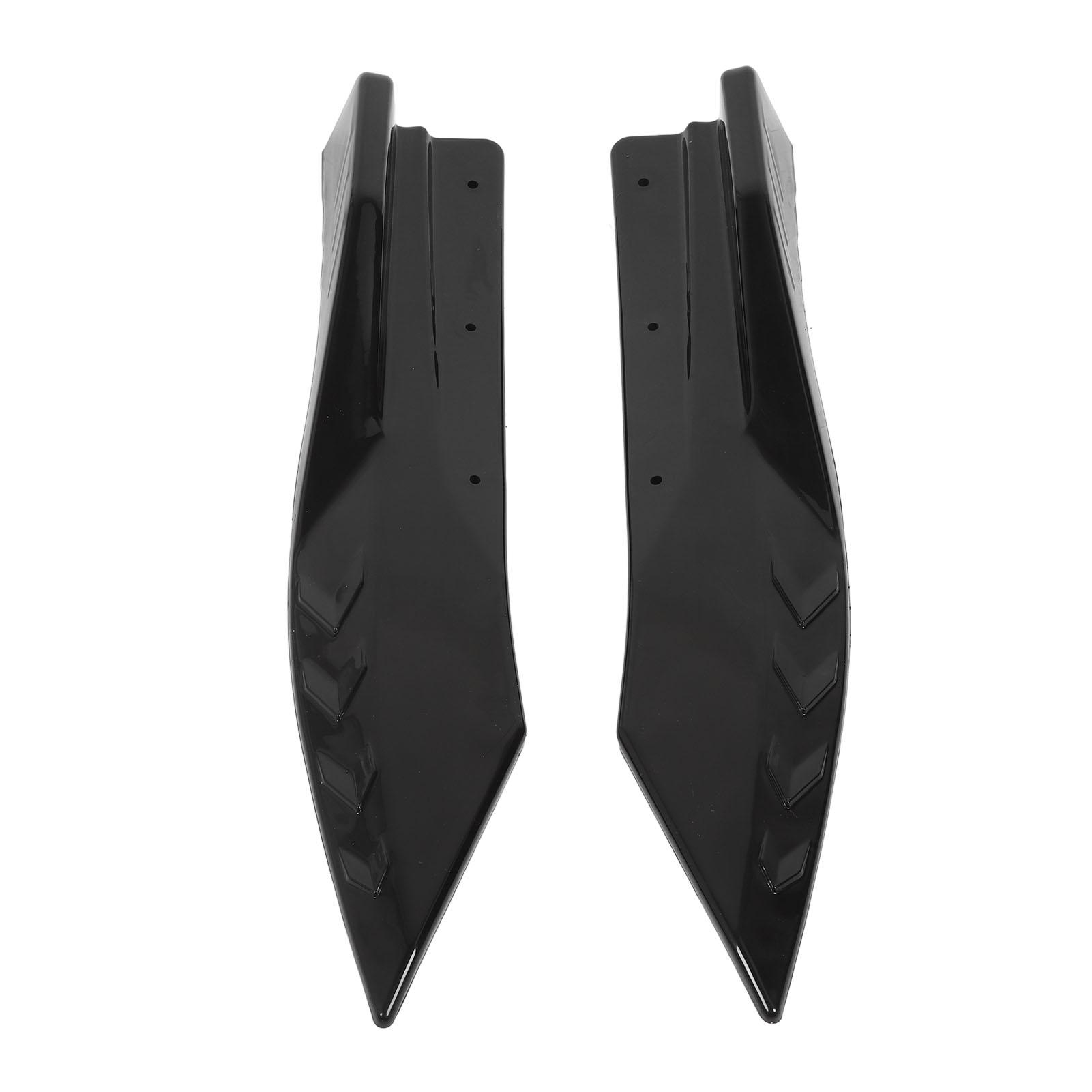 

Rear Bumper Lip Splitter Diffuser Sporty Look Enhanced Side Skirt Spoiler Protector Replacement for W117