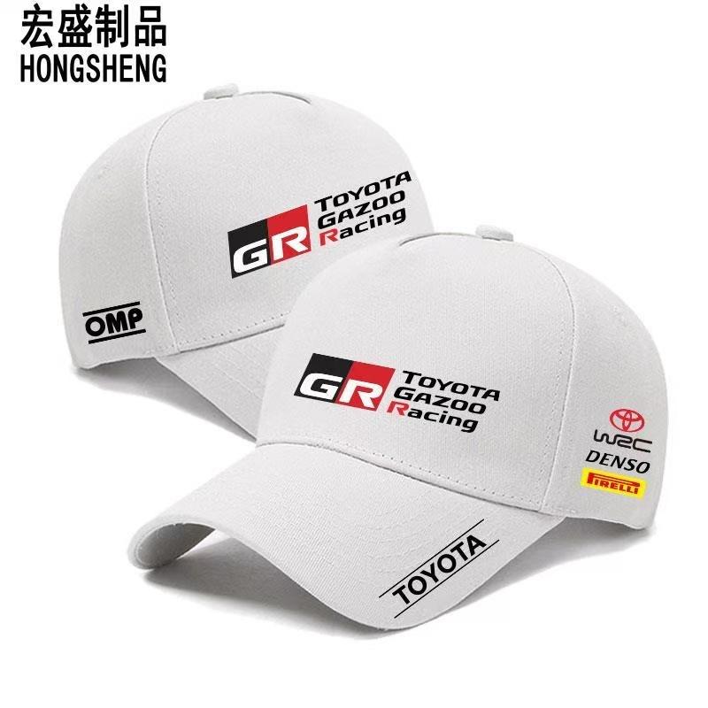 Neu aufgerüstete reine Baumwolle Toyota Racing Team GTR Rennkappe, Le Mans Herren- und Damen-Baseballkappe, Sonnenschutz für Outdoor-Radfahren