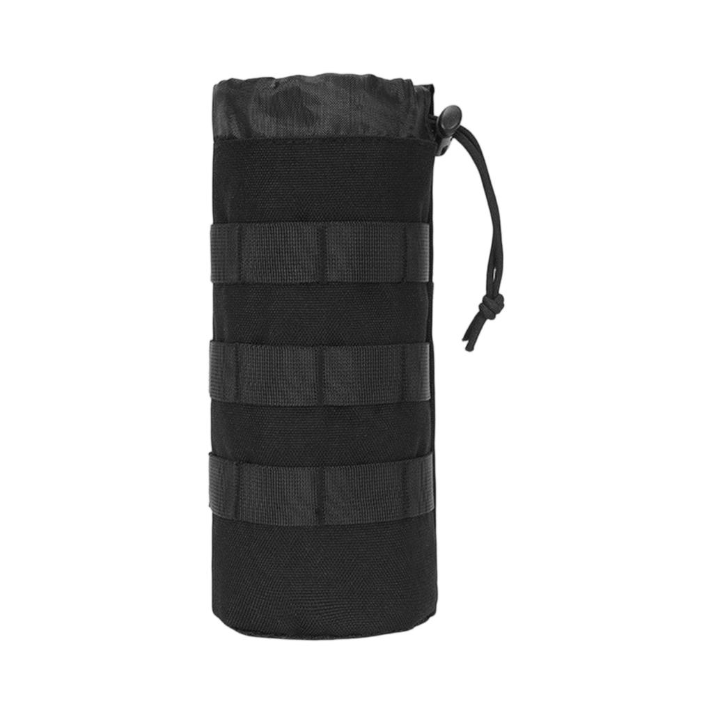 Portable Water Bottle Bag – Insulated Cup Cover, Waist or Shoulder Hanging, Nylon Water-Resistant Outdoor Accessory