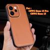 Pouzdro Pro OPPO Reno 15 Pro Ultra PU Kůže Uhlíková Vlákna Kryt Pro Reno 15 15Pro Nárazuvzdorné Silikonové Měkké Rám Telefonu Pouzdro Nárazník