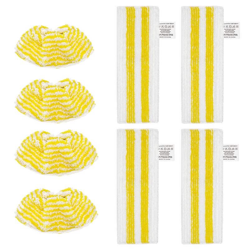 

Салфетки для швабры для ручного пылесоса Karcher Easyfix SC2 SC3 SC4 SC5 Чехол для чистящей накладки из микрофибры Аксессуары для паровой швабры Новые