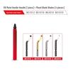 Plastic Handle Deburring Scraper Tool with Stainless Steel BS1010 Chamfering Blade 1018