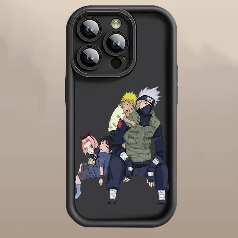 Pouzdro D-34 Naruto Kakashi pro iPhone 15 14 13 12 8 Plus Samsung S24 S23 Ultra A04S A05S Huawei P40 P50 P60 Nova 11 Pro Max OPPO A17K Reno 10