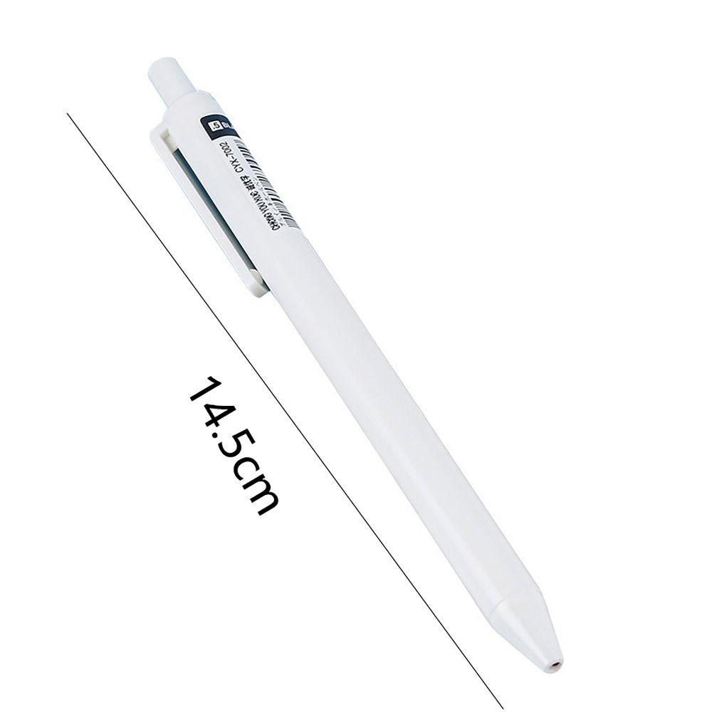 6 teile/schachtel Feine Spitze Schwarz Tinte Stift Gedrückt Gel Stift für Student Writing Schreibwaren Versorgung