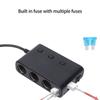 Car Plug Splitter 12V 24V 3 Way Socket USB3.0 PD Dual USB Car Charger Adapter