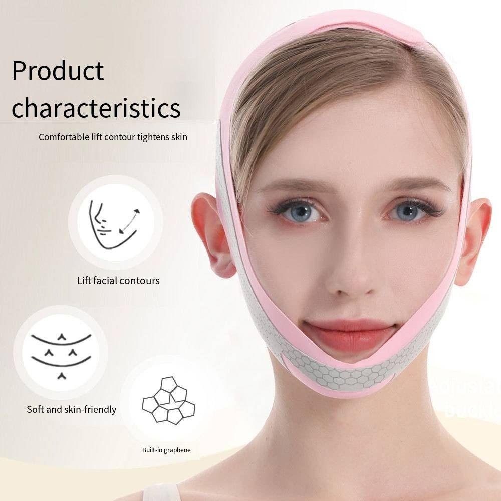 High-Elasticity Face Slimming Bandage Comfortable Face Lift Up Strap  Physical Pulling