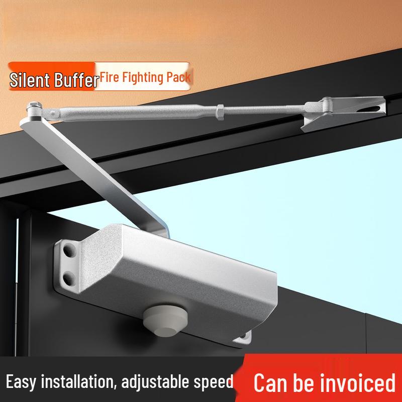 Thickened Large 90-Degree Positioning Automatic Door Closer