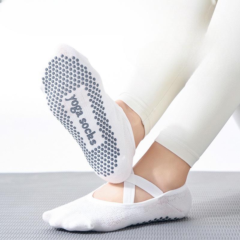 Yoga Socks, Women's Breathable Thin Professional Sports Socks, Pilates Anti-slip Floor Socks