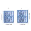 Sculpted Frame Nail Art Silicone Mold Flexible Reusable Template for Resin Charms Creative Crafting Accessories Manicure