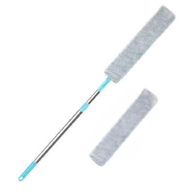 Stainless Steel Handle Duster Cleaner with Removable Head Multiuse Dusting Tool for Indoor Outdoor Tight Space Cleaning