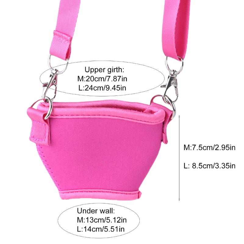 5Pcs Wine Glass Neck Holder Neoprene Sleeve Adjustable Wine Glass Lanyards Drink Holder with Neck Strap Easy To Use