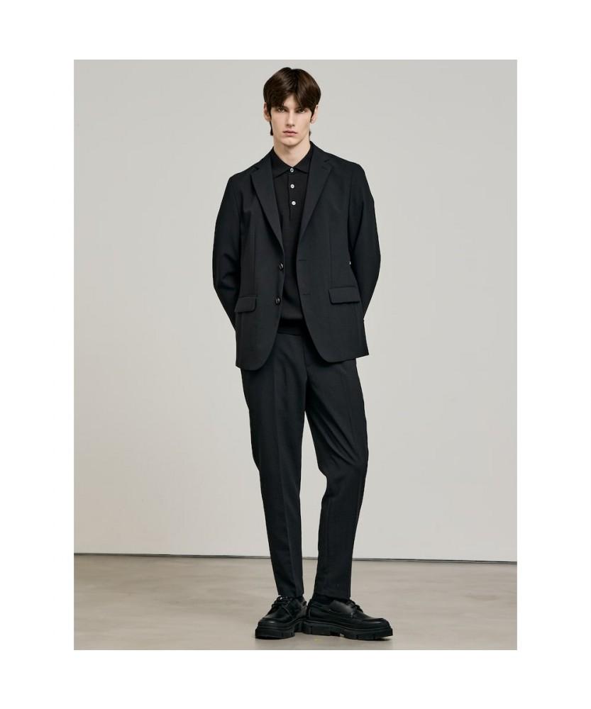 GLXY (GALAXY LIFESTYLE) Glxy [Galaxy Lifestyle][Sammu Clothing] Stretch Setup Pants Black