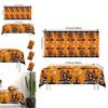 Halloween Disposable Tablecloth With Ghost And Castle Print For Party Decor