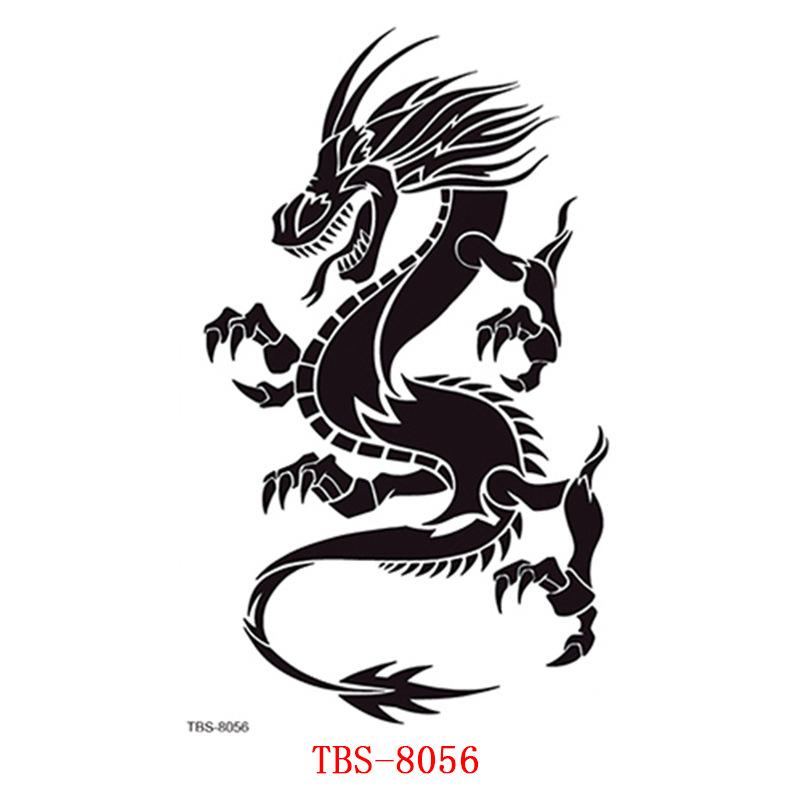 Wasserdichter Tattoo-Aufkleber, Totem-Charakter Tattoo-Aufkleber Tattoo