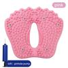 Household Inflatable Foot Massager Anti-slip Magnet Stone Stepper Pad Pressure Points Slimming In Situ Sports Fitness Equipment