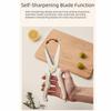 With Magnetic Cover Kitchen Scissors Stainless Steel Utility Scissors  Food Prep