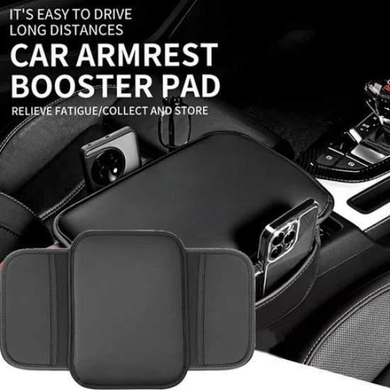 Car Armrest Cushion Cover Leather Center Console Box Pad Protector Accessories