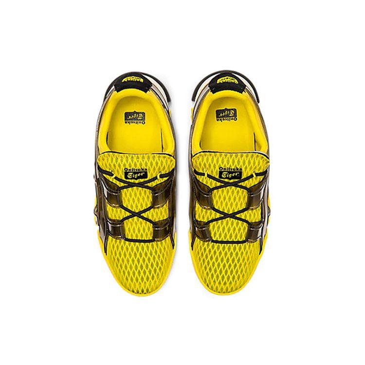 ONITSUKA TIGER Big Logo Runner Sandal Comfortable Shock Absorbing Non-Slip Low Top Casual Shoes Unisex Sandal Yellow 1183A582-753