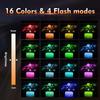 New 3D Lamp Illusion Space  Night Light   16 Colors Changing Remote Control  Decor Birthday Christmas Gifts