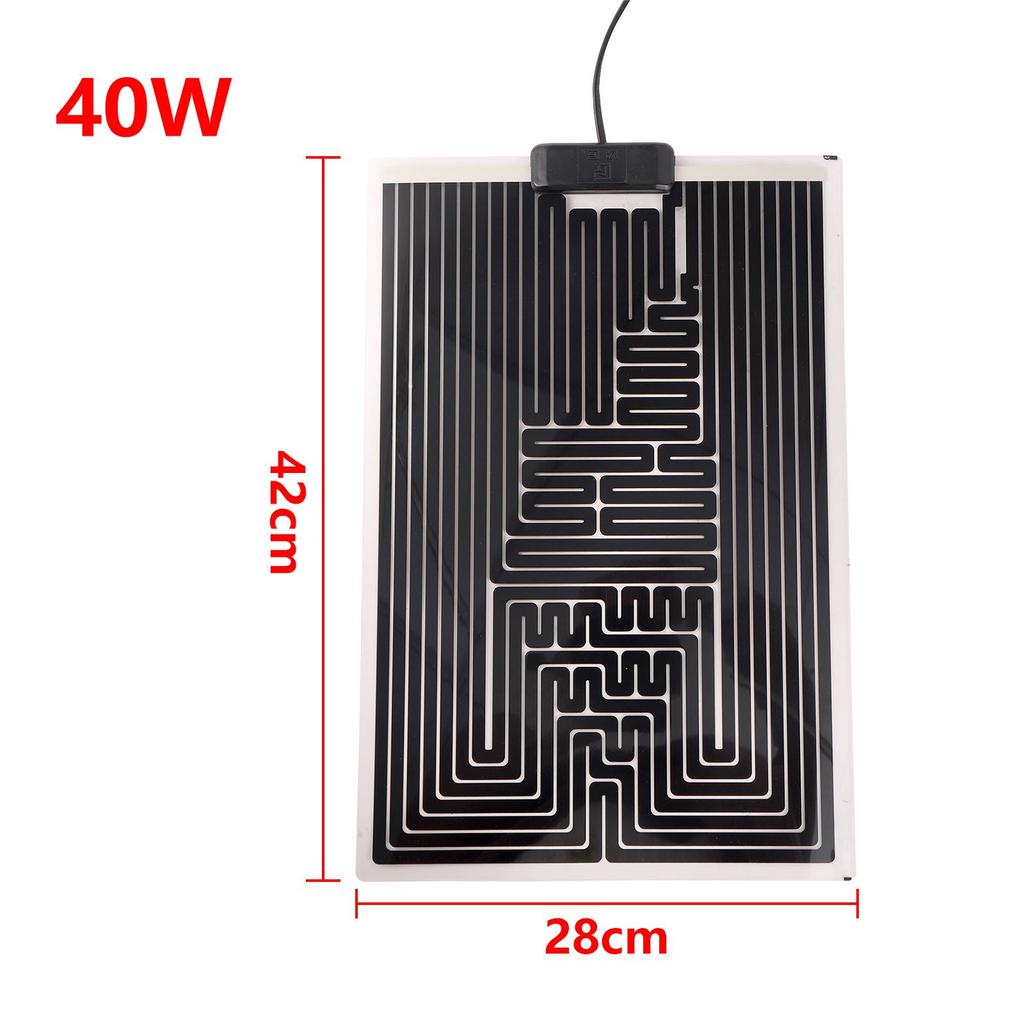 1 szt. Podkładka grzewcza EU Plug Reptile do jaszczurki, żółwia, gadów, ciepła, regulowana, mata grzewcza do małego akwarium