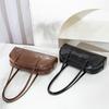 New Fashionable Tote Bag, Simple and Versatile Shoulder Bag, with Fixed Long Shoulder Strap and Zipper Closure, Perfect for Parties, Travel, and