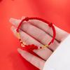 Fashion Simple Lucky Knot Red Rope Bracelets for Women Men Handmade String Adjustable Bracelet Friendship Amulet Jewelry Gift