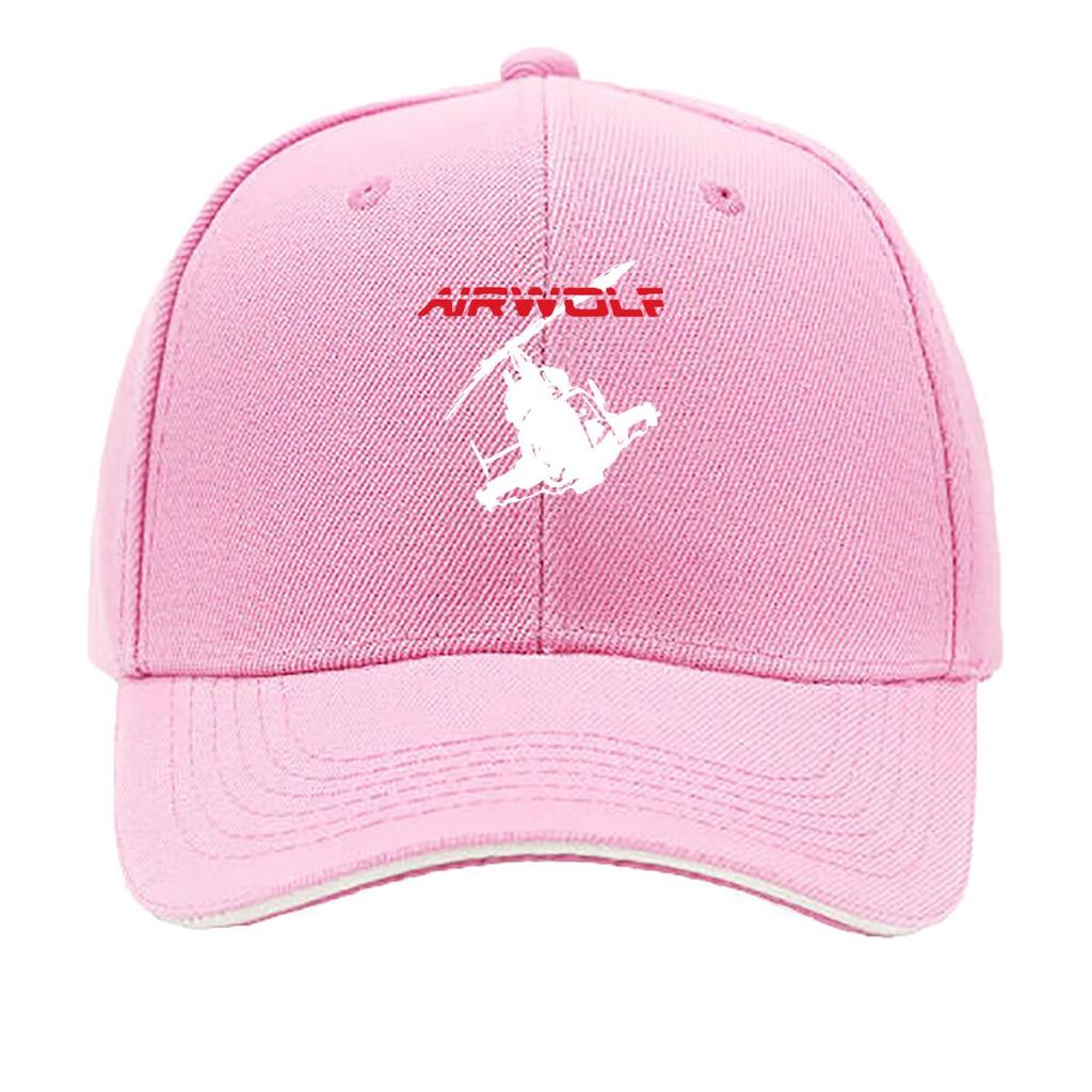 Airwolf Design with a Helicopter Symbol, Celebrating a Classic TV Series and Its Iconic Elements Sandwich Baseball Cap