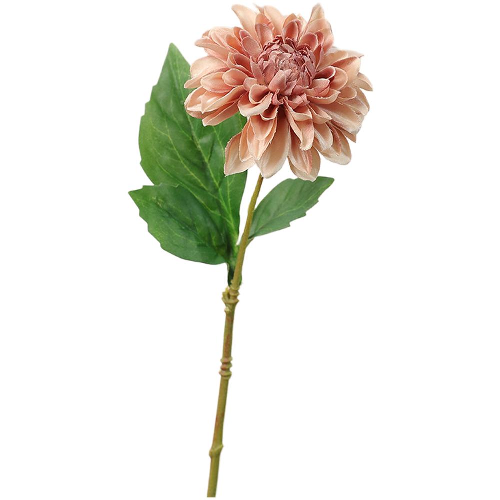 Artificial Silk Dahlia Flower Stem for Wedding Arrangements Home Decoration Office Space and Photo Shoot Backgrounds