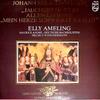 LP Record JOHANN SEBASTIAN BACH  ELLY AMELIN  Mein Herze Schwimmt Im Blut  Jauch 9502078 Philips Netherland Classical Used