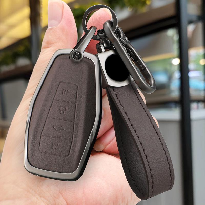 Zinc Alloy Auto Key Fob Cover Case Housing Fit For Geely Okavango Coolray Atlas Monjaro Tugella Emgrand Gt S Proton X50 X70 X6 X7 Ex7 Gc9