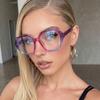 Polygon Shape Glasses for Women New Stylish Anti Blue Light Women Glass Frame Hot Selling Glasses Woman