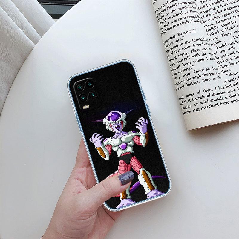 Dragon Ball Freeza Transparent Phone Case for Motorola Moto Edge Plus G200 G23 E13 E15 E20 E30 G62 G71 G72 G75 G24 G15 Power