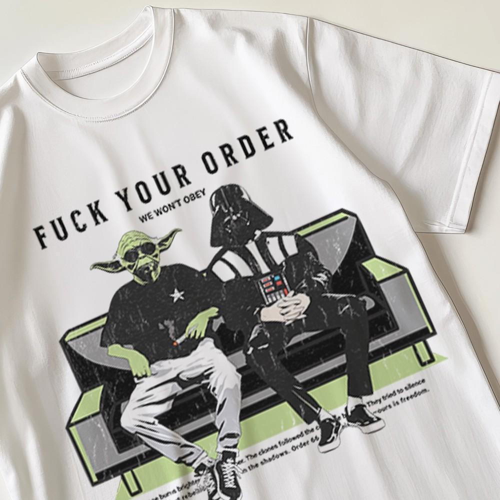 

Yoda Vader Retro Tshirt Shirt 80s 90s Nostalgic Gift For Him And Her 2XL