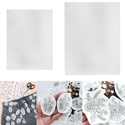 DIY Σιδερώματα Μπαλώματα Μη υφασμένα Χειροποίητα Υδατοδιαλυτό Χαρτί Είδη Ραπτικής Αυτοκόλλητα Ράψιμο Κέντημα Χαρτί Αγάπη Ραπτικής