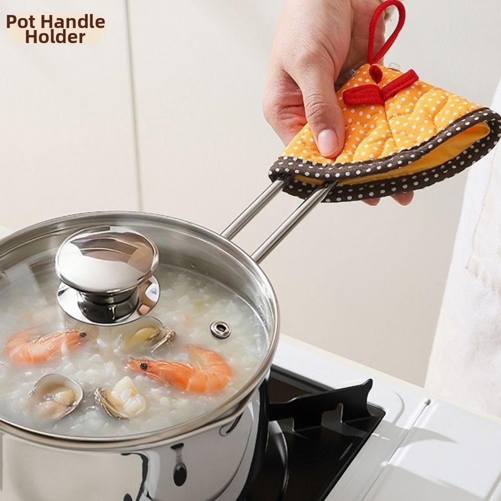 Chicken-shaped Triangle Pot Handle Cap Non-Slip Pot Handle Ear Cap  Hot Dishes Protection