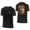 Custom Fashion Christian Yeshua Jesus T Shirt Men Tshirt Streetwear Tee Tops Slim Fit Tshirts Gift