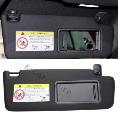 Painel de Para-sol Dianteiro K-Car Com Espelho de Maquilhagem Teto Solar Para Skoda Superb 2016-2019