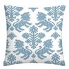 Blue and White Geometric Diamond Pillowcase Office Living Room Home Pillowcase Car Ornaments