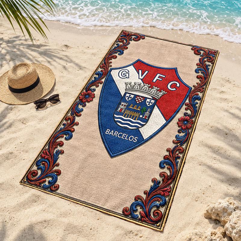 Gil Vicente Futebol Clube Microfiber Beach Towel Quick Dry Sand Free Lightweight Beach Towels for Travel Swimming Camping