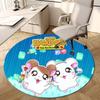 1pc Ham TaroHam Ham Heartbreak Round Carpet, Made of Polyester,Perfect for Decorating Office Chairs, Living Rooms