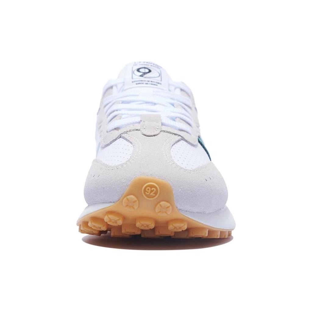 Li Ning Fangyuan Classic Slip Resistant Abrasion Resistant Low top Sports Casual Shoes Women's White Gray Green AGCT048-1