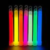 5/10pcs Glow Sticks With Hook 6 Inch Fluorescence Light Stick For Hiking Camping Outdoor Supplies Glow In The Dark Party Decor