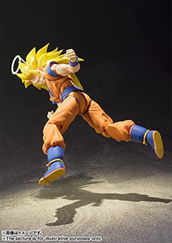 S.H.Figuarts Super Saiyan 3 Son Goku, approximately 155mm, PVC & ABS painted action figure