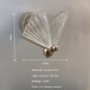 Nordic Creative LED Butterfly Wall Lamp Modern Romantic Living Room Bedroom Bedside Decoration Wall Corridor Lighting Fixtures